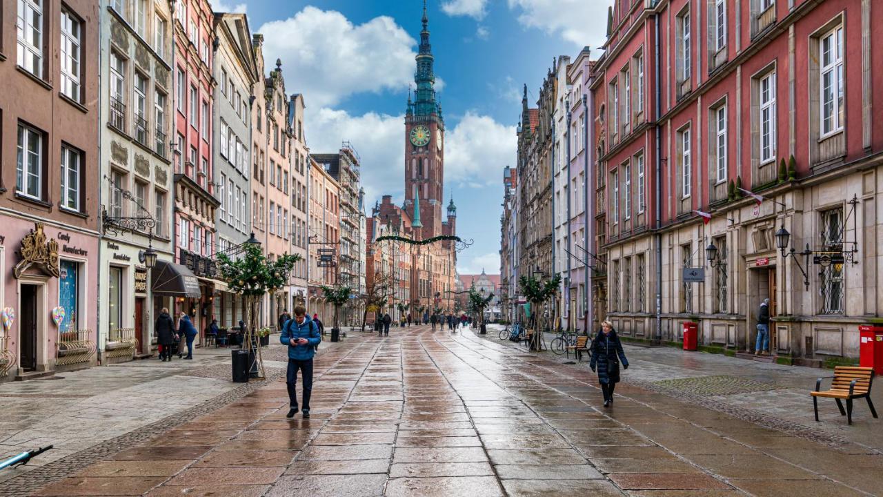 Dluga 66 Attic Lejlighed Gdańsk Eksteriør billede